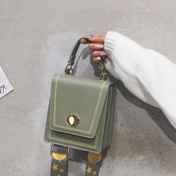 

зимняя маленькая сумка популярная женщина 2020 западный стиль текстура досуг ширина