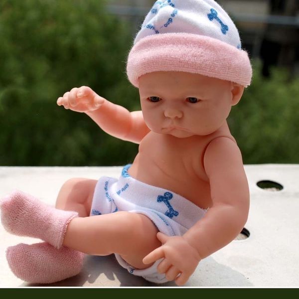 

25см новорожденный reborn куклы детские simulation soft vinyl дети куклы детские сады lifelike игрушки для девочек день подарков y200111