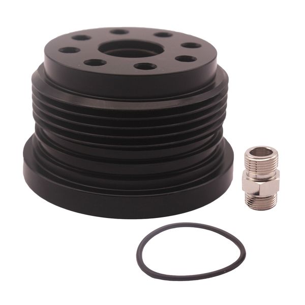 

billet aluminium oil sandwich oil filter conversion for smart fortwo 450