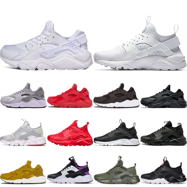 

nike air huarache горячие huarache 1.0 4.0 мужчины кроссовки huaraches полоса красный balck белое золото серый женщины кроссовки спортивные