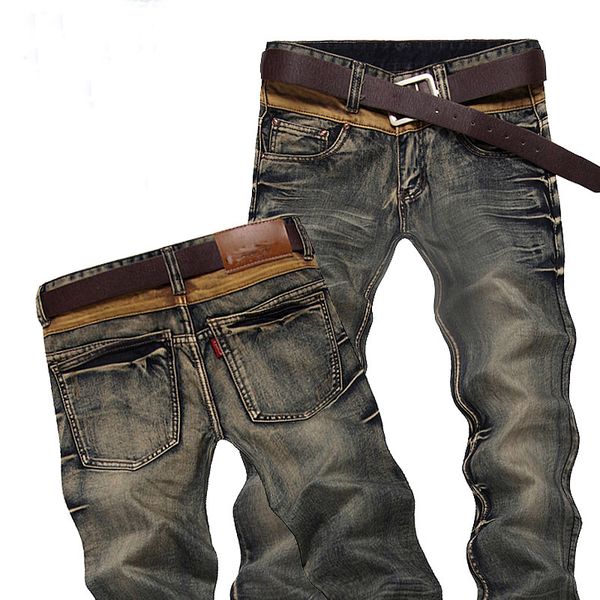 

hot jeans 2015 men's fashion jeans men big sale autumn clothes new fashion brand men's pants, Blue