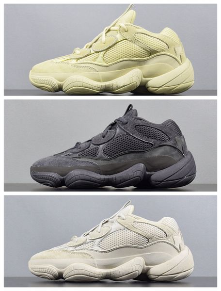 

2019 Blush KANYE Kanye Sneakers Desert Rat 500 Mens Running Shoes Athletic Sneaker Outdoor boots size 5-11