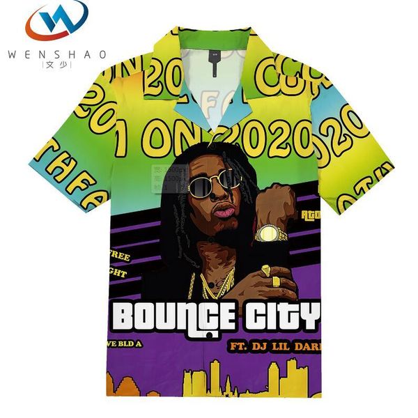 

19ss milano frankenstein green shirt summer beach men women t shirt fashion casual street holiday kiwi outwear jacket vs06, White;black