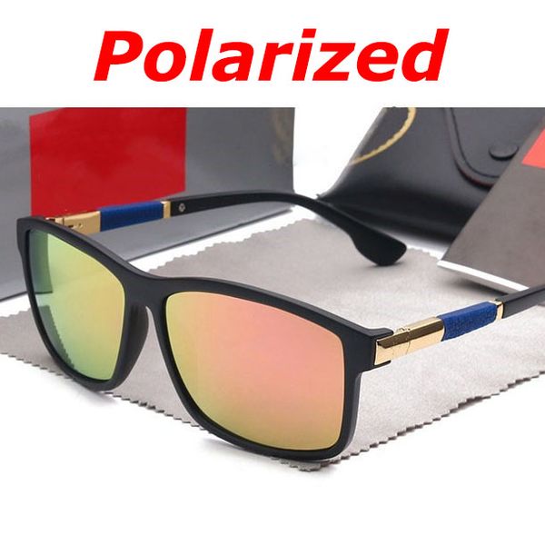 

2019 поляризованные дизайнерские солнцезащитные очки мужчины женщины открытый спорт велосипед поляризованные очки вождения true color пленка, White;black