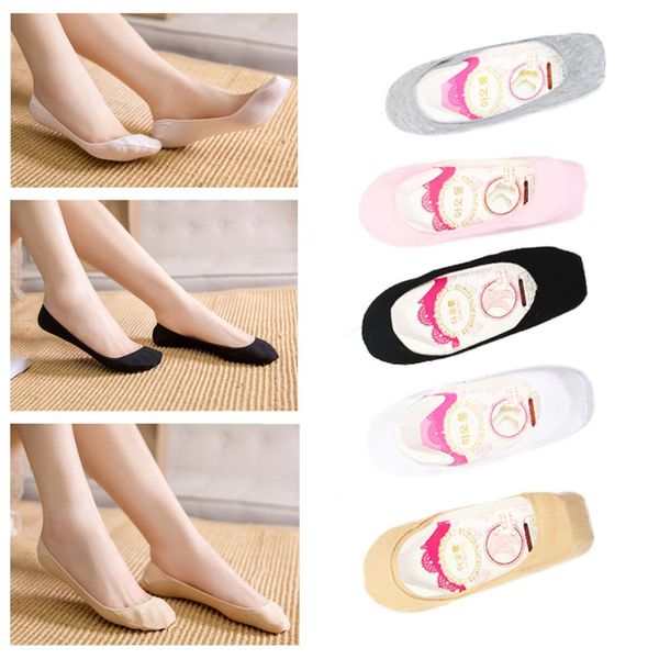 

new arrival cotton lace antiskid invisible liner no show low cut socks wz001 classical comfortable boat socks meias, Black;white
