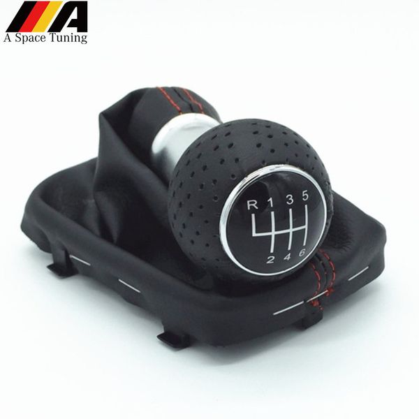 

23mm 12mm manual 5/ 6 speed car gear shift knob gaiter boot cover for a3 s3 8l 1.6l 1996 1997 1998 1999 2000 2001 2002 2003