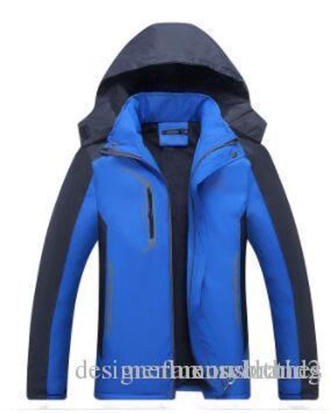 

mens ski jacket hooded windbreaker windrunner thick fleece winter sports athletic designer coats, Black;brown
