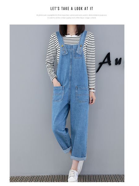

blue female straight harlan tall waist trousers suspenders