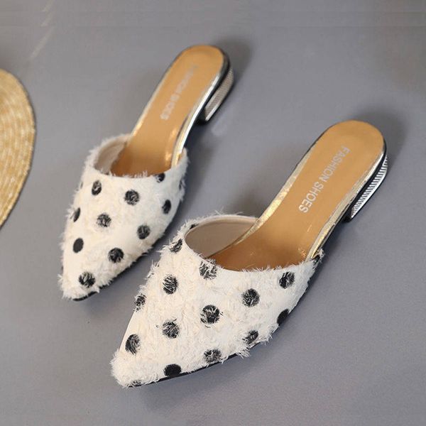 

slippers women 2020 outdoor spring summer half slippers women shoes non-slip slides sandals mules flip flops shoes woman, Black
