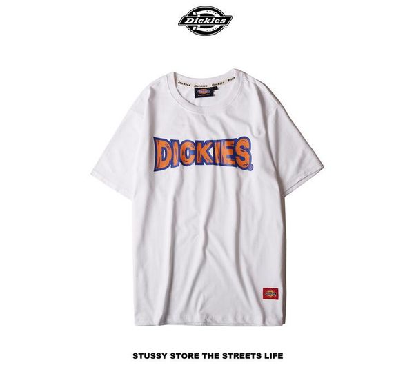 

t-shirt men and women 2020 high-quality letter printing cotton classic couple short sleeve casual fashion wild half-sleeved new, White;black