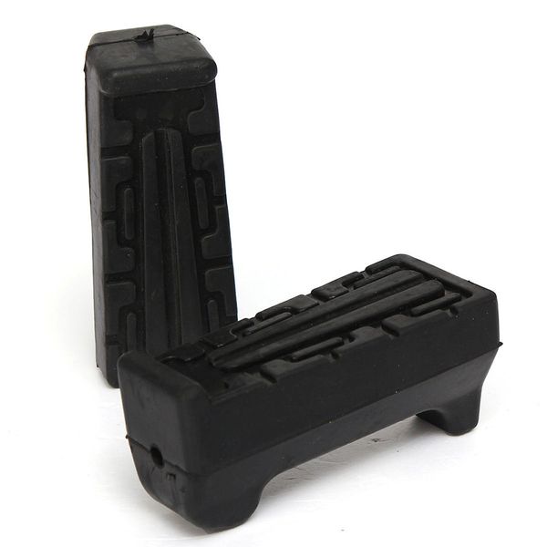 

black front foot rest peg rubbers footrest for ybr 125