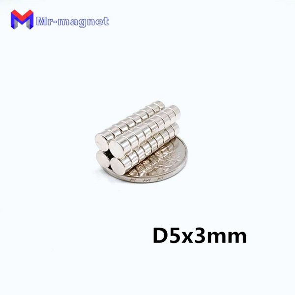 

imanes de nevera sale fridge magnets 100pcs disc sintered ndfeb teaching d53 super strong rare earth neodymium magnet d5x3 5x3 53 mm