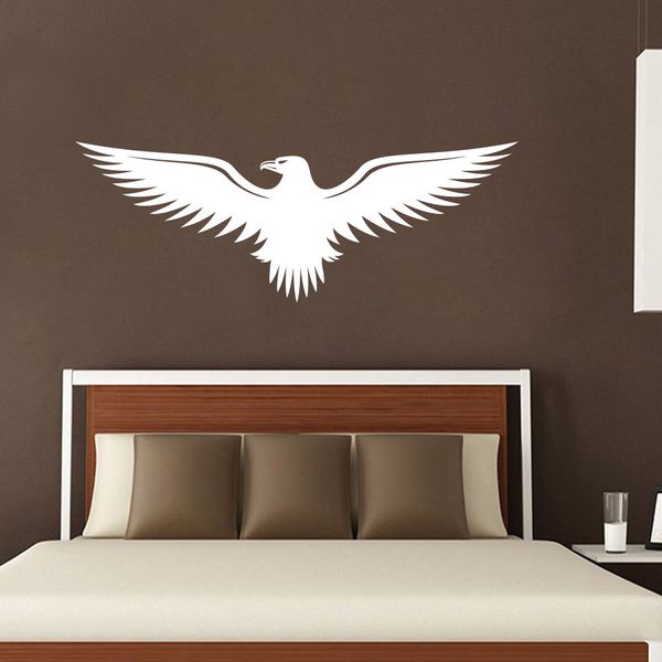 Home Decor Wall Eagle Bird Stickers Vinyl Girl Nursery Decals Bedroom Art Office Decoration Waterproof Mural Poster Damask Decal
