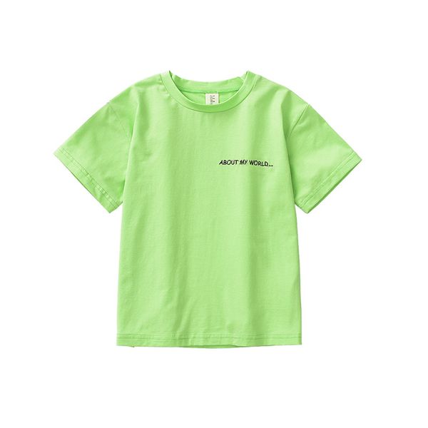 

футболки для девочек топы одежда для девочек-подростков футболка детская футболка с коротким буквами модная футболка детская одежда 10 12 14, Blue