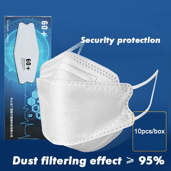 

1шт kf94 маска pm2. 5 пылезащитный анти дымка бактерии защитная маска для лица рот гриппозащищенные пылезащитные дышащие маски(в наличии