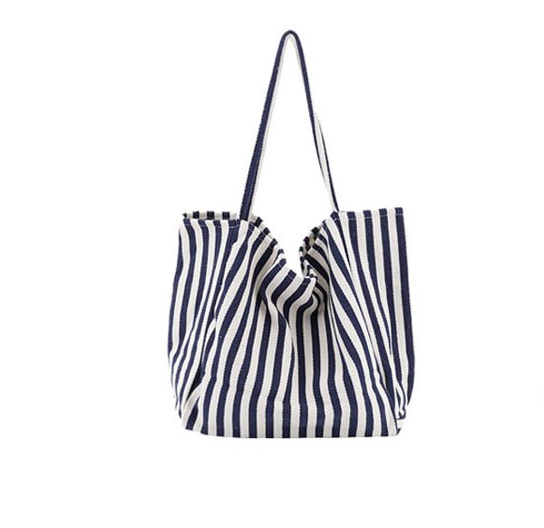 

дизайнер женщин сумки на ремне ретро и художественный простой сумочка леди полосатый холст сумка повседневная большие женщины сумка на ремне