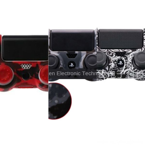 

hgxuw 2020 new gamepad controller housing shell selling buttons kit for ps4 handle purple case white cover w