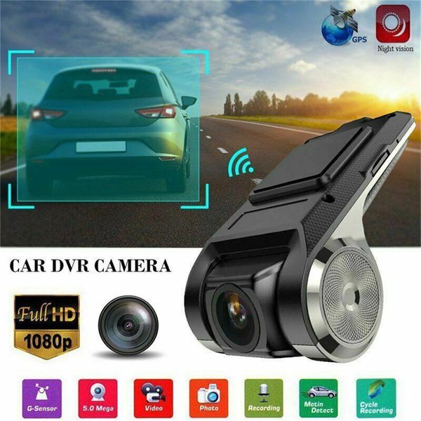 

mini 170Â° 720p fhd car dvr 2mp camera video recorder adas g-sensor dash cam usb