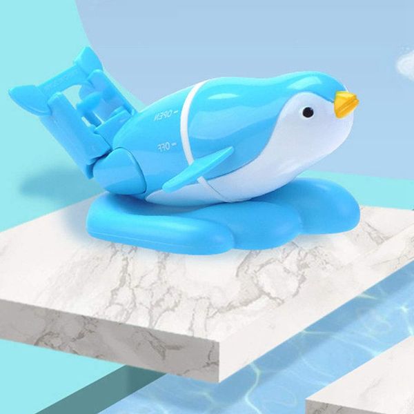 

baby summer water toys water swimming penguin electric penguins bath toys swiming pool water beach shower