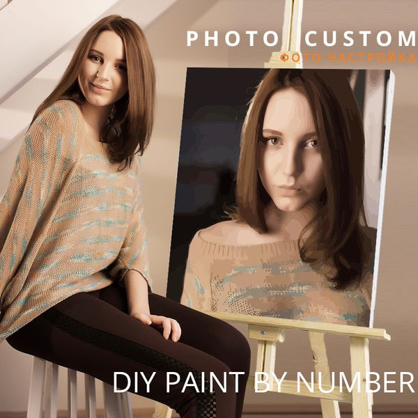 

chenistory p custom diy painting by numbers personality picture customized paint by numbers gift acrylic coloring