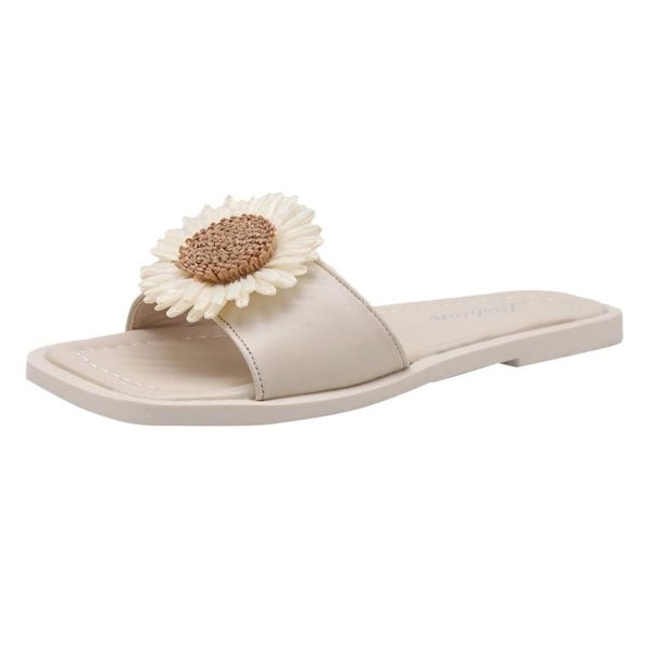 

sagace women slippers flats flowers open toe home indoor outdoor slippers for woman summer comfortable beach shoes casual