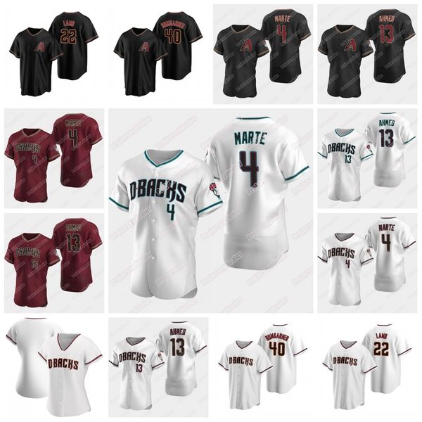 

4 ketel marte 2020 seasons big & tall baseball jersey 5 eduardo escobar 13 nick ahmed 53 christian walker 6 david peralta 18 carson kelly, Blue;black