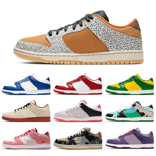 

new chunky dunky low men women running shoes safari kentucky tr sc university red brazil sports sneakers dunk mens trainers 36-45