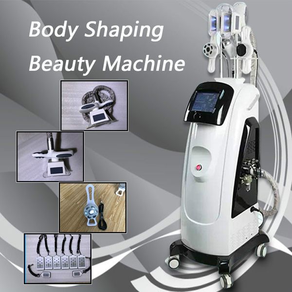 

2019 machine cryolipolysis cavitation rf lipo laser machine double cryolipolysis handles multifunction fat e slimming