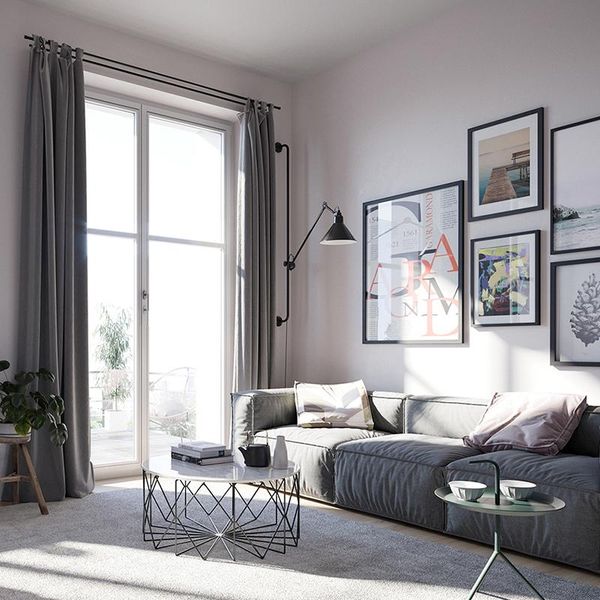 2020 Curtain Fabric Full Blackout Bedroom Pure Color Living Room