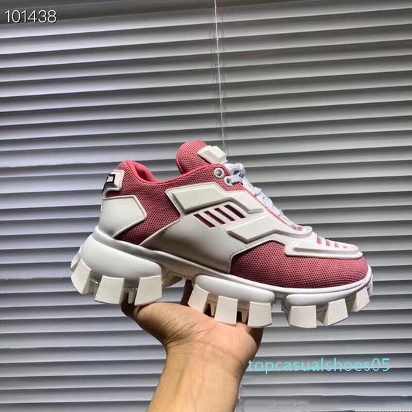 

12020 men low casual shoes lates cloudbust thunder lace up designer shoes capsule series color matching platform luxury sneakers t05, Black