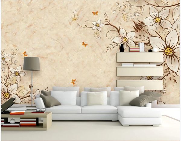 

wallpaper for walls 3 d for living room european marble wallpapers flower wall painting wallpaper