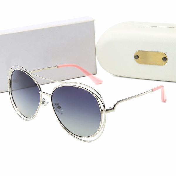 

black gradient sunglasses mirror metal sun glasses brand designer pilot sunglasses women men shades fashion eyewear with brand, White;black