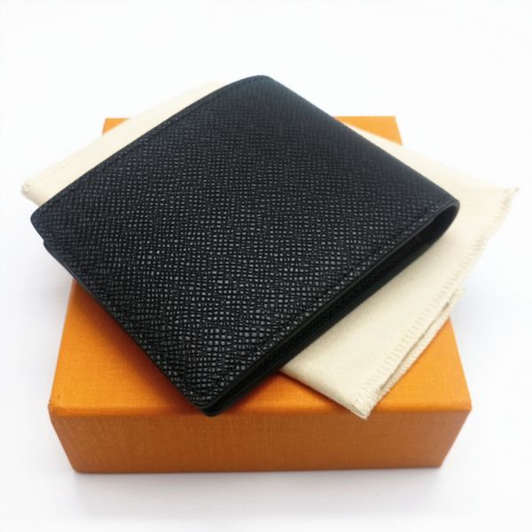 

paris plaid check style designer mens wallet famous men luxury bifold wallets special canvas multiple short small wallets with box, Red;black