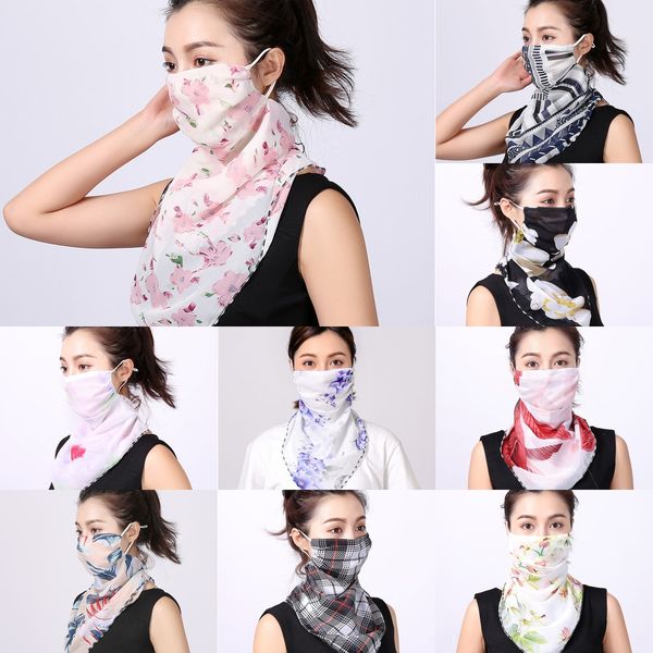 

evfpm shipping 2020 new half face mask scarf headscarf bike motorcycle scarf scarf biker neck cycling role-playing ski mask headband, Black