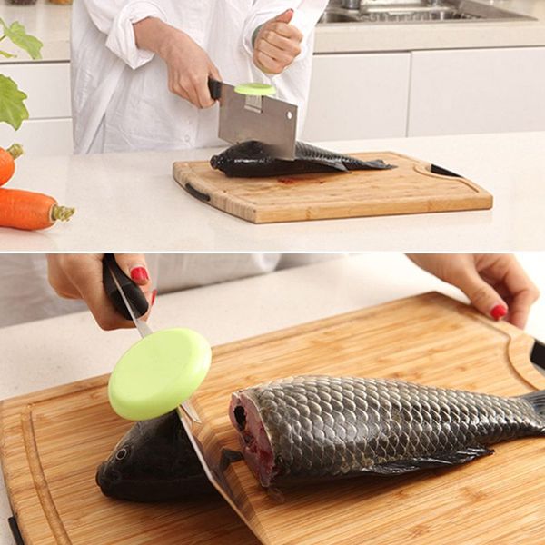 

creative knife blade back holder cap cutting aid bone meat assisttant artifact