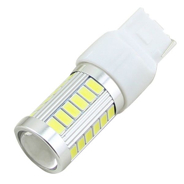

1 pcs car-styling t20 33 led 5730 smd car backup reserve lights auto stail light turn light fog lamps 12v white
