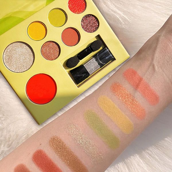 

авокадо палитра теней для глаз длительный водонепроницаемый smudge-доказательство невыцветающие 8-цветной тени для век 2020