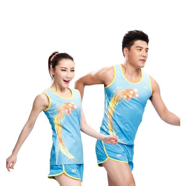 

men and women-dragon boat dragon design track suit set sports clothing running clothes track and field vest training racing suit