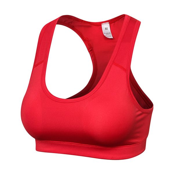

женская спорт бюстгальтер sexy stanik sportowy белье red проложенный йога brassiere фитнес tank top бег спортивный soutien gorge femme, White;black