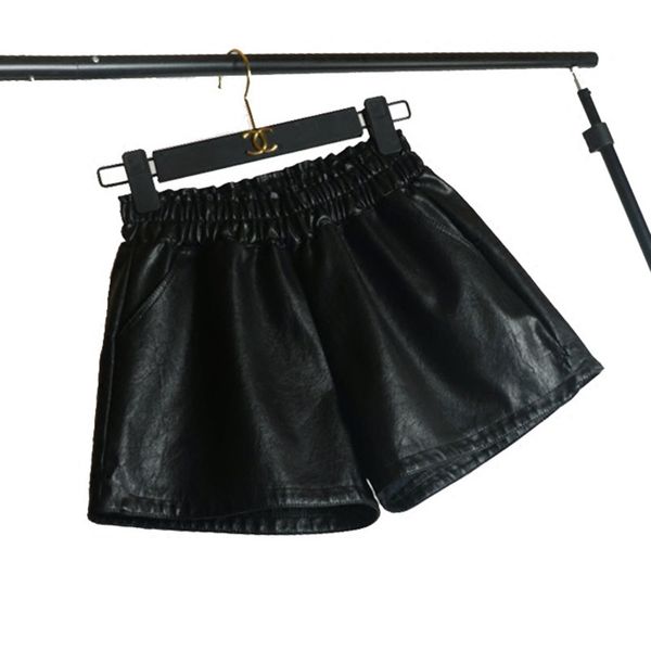 

deat 2019 женщины моды высокой талией pu шорты женщины тощий кожезаменитель шорты mg969, White;black