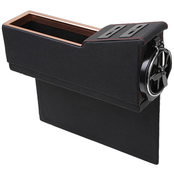 

car seat gap storage storage box multi-function car box with usb charging