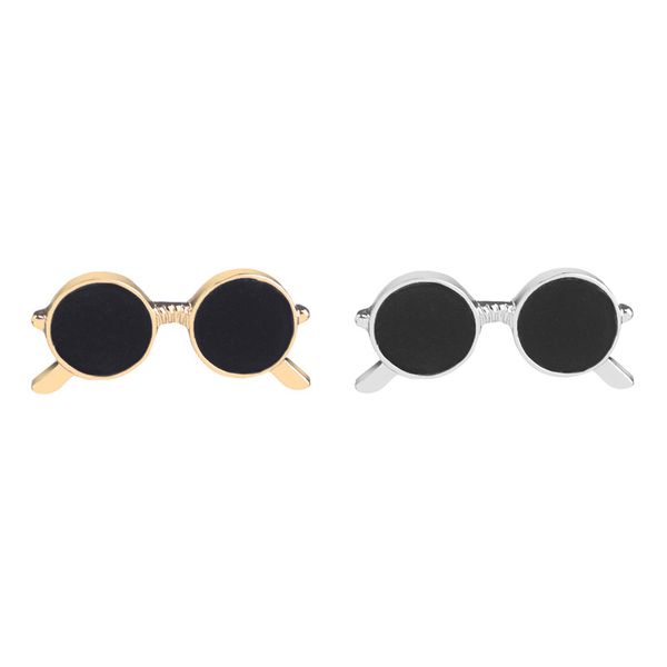 

men jewelry cute eyesglass brooches pins boyfriend gifts jewelry broche spilla brosche 2019 new gold silver korean style ins, Gray