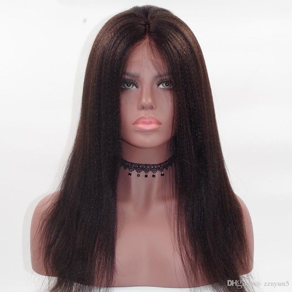 360 Lace Frontal Wig Light Straight Brazilian Remy Human Hair Wigs