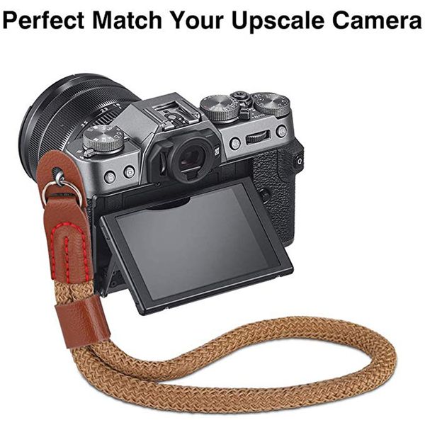 

camera soft cotton rope camera neck strap shoulder strap compatible for sony rxir ii rx10 iv x100f x-t30 x-t3 x-t20 camera belt