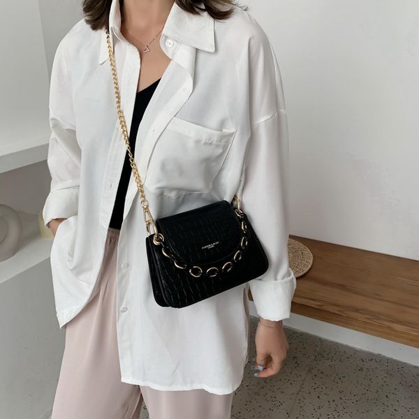 

women's handbag handbag women's 2020 fashion simple pu leather messenger bag