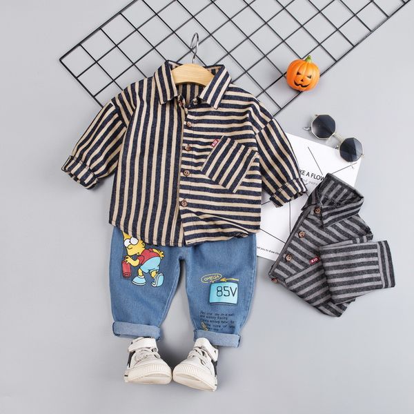 

детская одежда 2020 весной новый костюм рубашки детской одежды двухсекционного костюма детской одежды мальчик, White