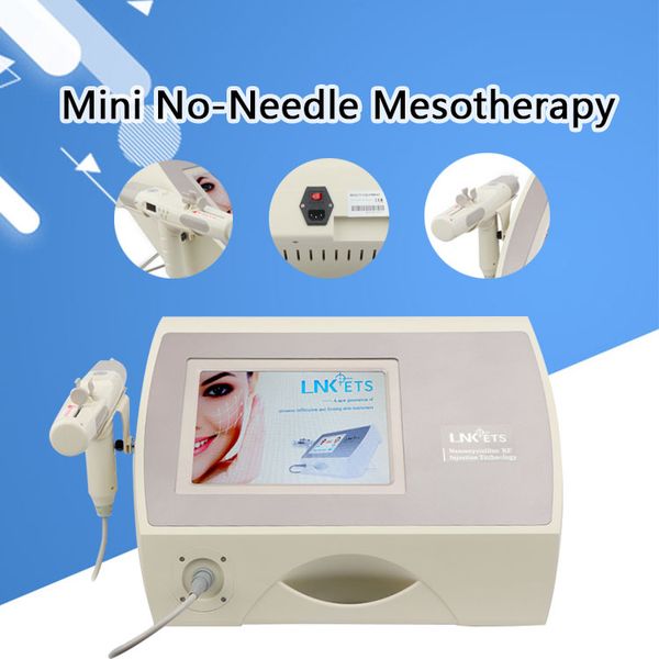 

2019 no needle mesotherapy facial machine for skin rejuvenation wrinkle removal with diamond dermabrasion rf microcurrent cooling