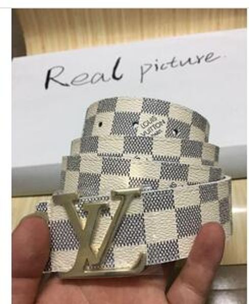 

2019 news designer l belts men luxury leather belt smooth buckle women buckle ceinture homme mens belts luxury, Black;brown