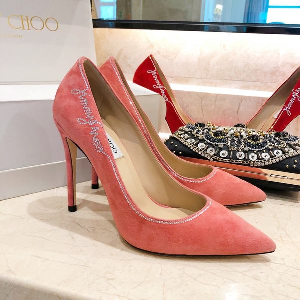 

new style luxury ladies high heels party dance wedding shoes sandals slippers triple fashion designer shoes with height 10.5cm nhdrg, Black