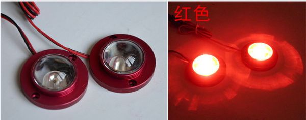 

kunfine 2 in 1 car decoration lamp car flash lamp led strobe light led flash light four color options